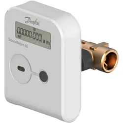 Danfoss Wärme-/Kältezähler SonoMeter 40 QP1,5 DN15 RL PN25 230V Mbus Pu IP65 kWh