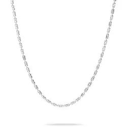 Echtzeit Gliederkette Schmuck Geschenk Silber 925 Halskette The Glitter One silberfarben