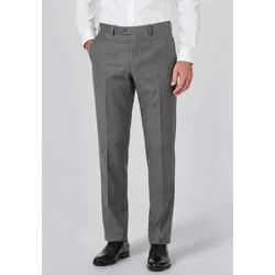 Hiltl Anzughose Piacenza I Wollhose Herren Regular Fit Schurwolle, grau, 24 Premium Anzughose aus Schurwolle, Business Hose für Büro und Events grau 24