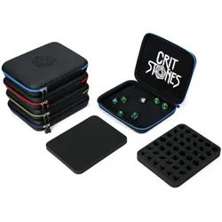 Crit Stones Arcanum Luxury Dice Case - Green