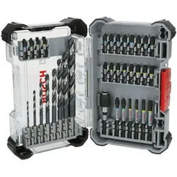 BOSCH Bohrer- und Bit-Set »PRO Impact« 35-teilig grau