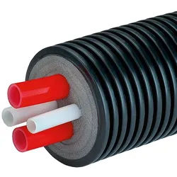 AustroPEX Kombirohr-Fernwärmeleitung für Heizung und Warmwasser - Meterware - 2-32x2,9 / 1-32x4,4 / 1-20x2,8 - Außenmantel 160 mm ** 1m/90,69 EUR
