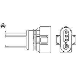 NGK Lambdasonde für Audi A4 B5
