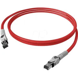 CP1ORMSMS0030 - Cat.6a Patchkabel, S/FTP, VarioBoot, rot, 3 m