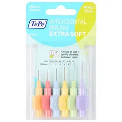 TePe Extra Soft Interdentalzahnbürste Mix 6 St.