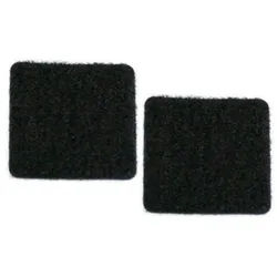 Cardo quadratische Klettpads, schwarz für Männer