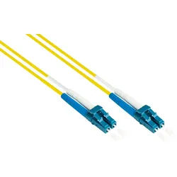 GOOD CONNECTIONS Glasfaserkabel, (1000 cm) gelb