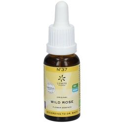 Lemon Pharma Original Bio Bachblüten Wild Rose No. 37