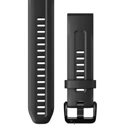 Garmin 20mm QuickFit Armband Silikon - STK - black