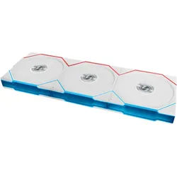 UNI FAN TL Wireless 3-pack - Gehäuselüfter - 120mm - Weiß - 33 dBA