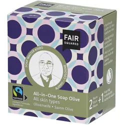 Fair Squared All-in-One-Seife Olive