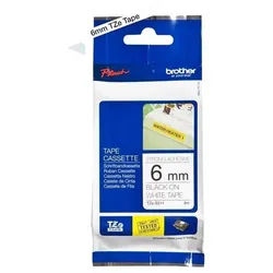 Brother Beschriftungsband TZE-S211 P-Touch schwarz auf