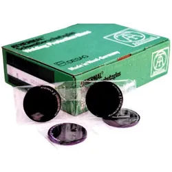 Brillen-Ersatzglas runde Form - Grün 12A-DIN