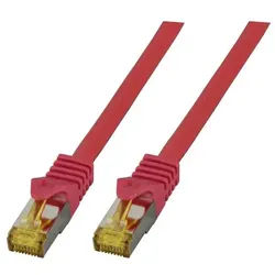 EFB Elektronik MK7001.0,5R Netzwerkkabel Rot 0,5 m Cat6a S/FTP (S-STP)
