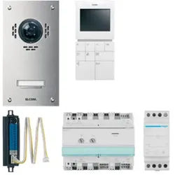 Elcom SET VSZ-1 EM - Videoset für das 1-Familienhaus