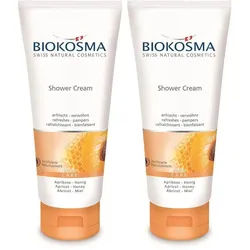 Biokosma Duschcreme Aprikose-Honig
