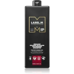 label.m Organic Orange Blossom Volumising Shampoo Naturshampoo für mehr Haarvolumen 1000 ml