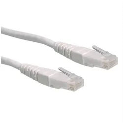 ROLINE Patchkabel Cat.6 (Class E) UTP LAN-Kabel, RJ-45 Männlich (Stecker), RJ-45 Männlich (Stecker) (200.0 cm) weiß