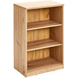 Xora Regal , Eiche Artisan , Holzwerkstoff , 2 Fächer , 55x84x36 cm , Typenauswahl , Wohnzimmer, Regale, Bücherregale