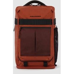 Piquadro Arne Bike Laptop-Rucksack 15,6" Notebookfach und mit LED-Licht Rost