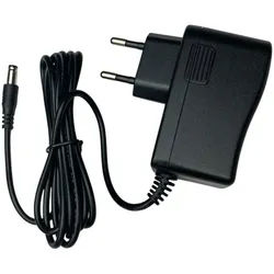 Trade-Shop Ladegerät 27V 0,5A passend für Rowenta RH6935 RH6973 RH6983 RH7237 Netzteil (Eingang: 1x Euro-Stecker (90° gewinkelt), 1x Anschlussstecker (gerade) schwarz