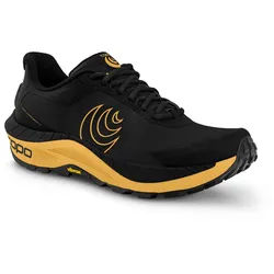 Topo Laufschuhe MTN Racer 4 (Mountain, Trail, breitere Zehenbox) schwarz/orange Herren