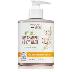 WoodenSpoon Natural Shampoo und Duschgel für Kinder 2 in 1 300 ml