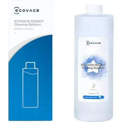 ECOVACS Reinigungslösung 1L Reinigungskonzentrat (für Saug-und Wischroboter) blau