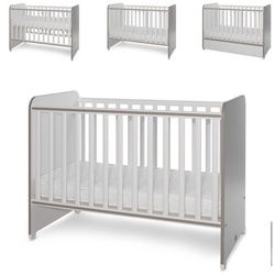 Lorelli Komplettbett Babybett Sweet Dream, 124 x 68 x 95 cm Unterbettrahmen mit zwei Ebenen braun
