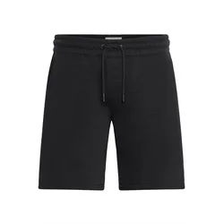 Sweatshorts BLEND "Sweatshorts BHKunal", Herren, Gr. M, N-Gr, schwarz, Obermaterial: 60% Baumwolle CO. 40% Polyester PES., Hosen Sweatshorts