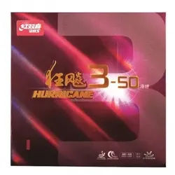 DHS Belag Hurricane 3-50 Soft 35° schwarz 2,15