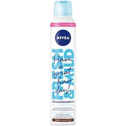 NIVEA Haarpflege Shampoo Fresh Revive 3 in 1 Trockenshampoo Dunkle Haartöne