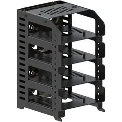 KUBII Cluster-Gestell für Raspberry Pi 5, 4B, 3B/B+, U6183