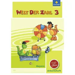Schulbuch Welt der Zahl - Ausgabe 2014 für Bayern Arbeitsheft 3 mit CD-ROM Karin Baumgartner, Ingrid Dröse, Kurt Hönisch, Karin Klebe, Gisela Müller weiß