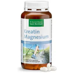 Kreatin-Magnesium-Kapseln 200 Kapseln - 119 g