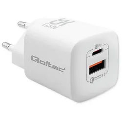 Qoltec 50763, Drinnen, AC, Weiß