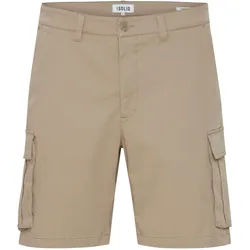 Cargoshorts SOLID "Cargoshorts SDJoe", Herren, Gr. L, N-Gr, grün (tree house), Obermaterial: 98% Baumwolle CO. 2% Elasthan EL., Hosen