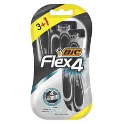BIC Rasierklingen Flex 4 Hojas Comfort Maq Afeit 3ud 1