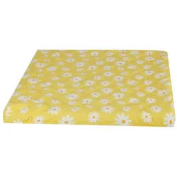 Bestlivings Waschmaschinenbezug 60x60cm aus Baumwolle/Polyester, mit Gummizug, Frottee-Steppung, maschinenwaschbar & trocknergeeignet gelb