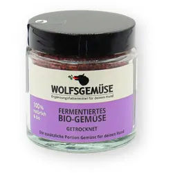 Wolfsgemüse-Fermentiertes Bio-Gemüse Magen-Darm Hundefutter Zusatz 60 g