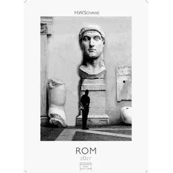 Wandkalender Rom schwarz-weiss Kalender 2027 - Wandkalender, Fotokalender...