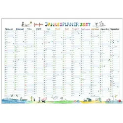 HEYE Wandkalender Helme Heine: Tafelkalender A3 2027