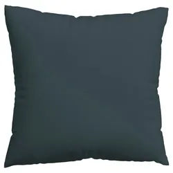 Schlafgut Kissenhülle , Dunkelgrau , Textil , Uni , 40x40 cm , Textiles Vertrauen - Oeko-Tex®, AZO-frei, Oeko-Tex® Standard 100 , bügelleicht, bügelfrei, hochwertige Qualität, formstabil, langlebig , Heimtextilien, Bezüge, Kissenbezüge