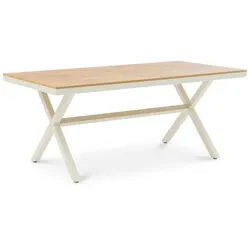 Idimex Gartentisch Isola , Kunststoff, Metall , Mode , 180x76x100 cm , Gartenmöbel, Gartentische