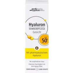 HYALURON SONNENPFLEGE Gesicht Creme LSF 50+ 50 ml