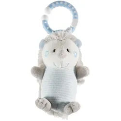 Patinio Rassel , Blau, Grau , Textil , Füllung: Polyester , 19 cm , ISO 9001, Bsci , Geräuscheffekte , Spielzeug, Babyspielzeug, Greiflinge & Rasseln