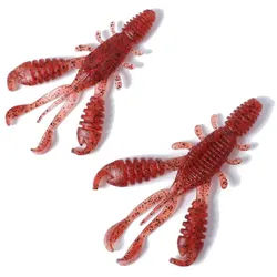 Lurejunks Kunstköder Lurejunks D-CRAW 10,2cm - 6 Gummikrebse