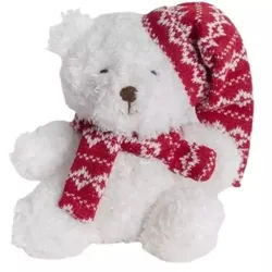 Plüschbär mit Mütze - 13 cm