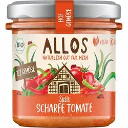Allos Susis scharfe Tomate Aufstrich glutenfrei 135 g