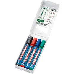 edding Flipchartmarker 383 4-383-4-2 1-5mm sortiert 4 Stück